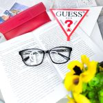 Crne pravougaone Guess naocare