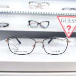 Guess plave metalne naocare plitke i uske za citanje i blizinu