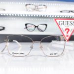 Guess zlatni metalni okvir za vid