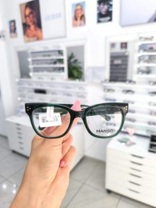 Tamno zelene retro mango naocare